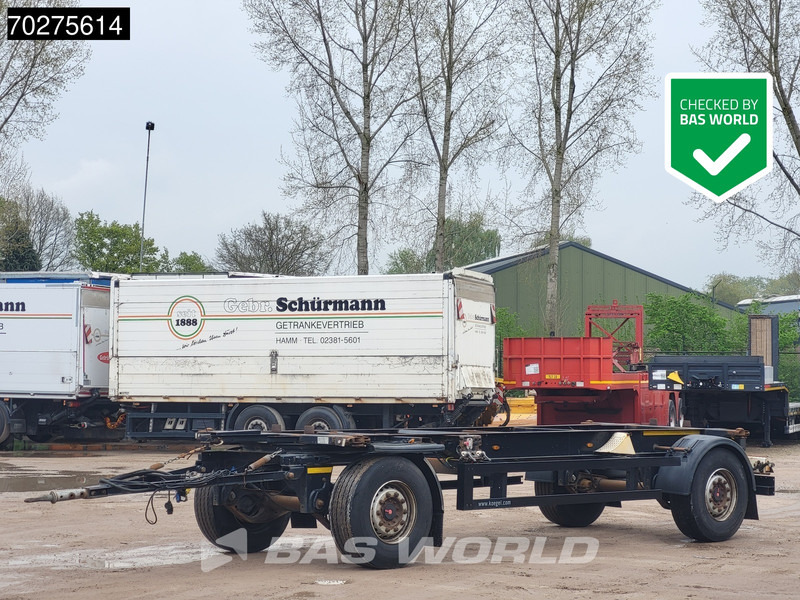 Kögel AW 18 - Reboque transportador de contêineres/ Caixa móvel: foto 1 Kögel AW 18 - Reboque transportador de contêineres/ Caixa móvel: foto 1