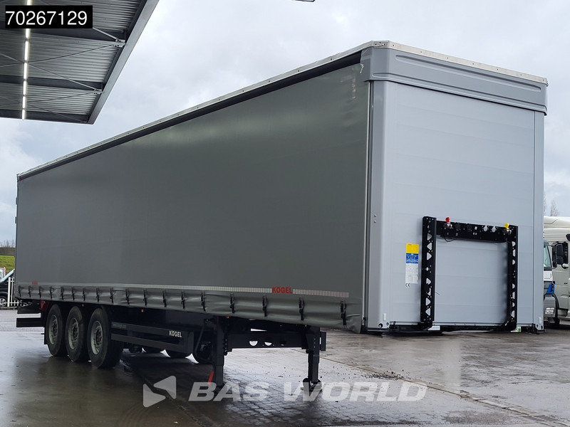 Kögel S24-1 3 axles HARDWOOD NEW SAF Liftachse Edscha - Semi-reboque de lona: foto 5 Kögel S24-1 3 axles HARDWOOD NEW SAF Liftachse Edscha - Semi-reboque de lona: foto 5