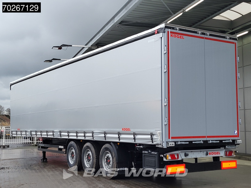 Kögel S24-1 3 axles HARDWOOD NEW SAF Liftachse Edscha - Semi-reboque de lona: foto 2 Kögel S24-1 3 axles HARDWOOD NEW SAF Liftachse Edscha - Semi-reboque de lona: foto 2