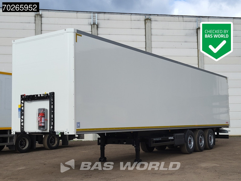 Kögel S24-1 3 axles Koffer Liftachse 92m3 - Semi-reboque furgão: foto 1 Kögel S24-1 3 axles Koffer Liftachse 92m3 - Semi-reboque furgão: foto 1