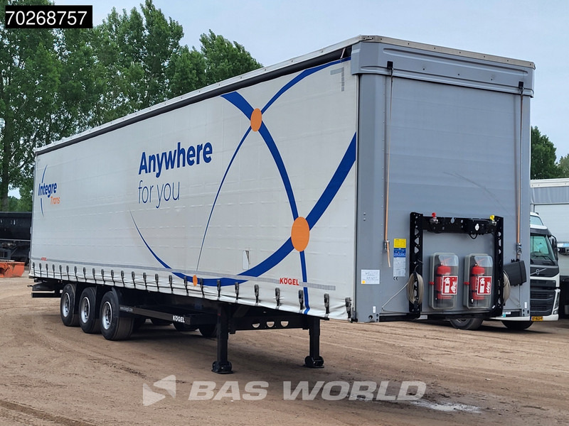 Kögel S24-1 3 axles Mega SAF Anti Vandalism - Semi-reboque de lona: foto 3 Kögel S24-1 3 axles Mega SAF Anti Vandalism - Semi-reboque de lona: foto 3