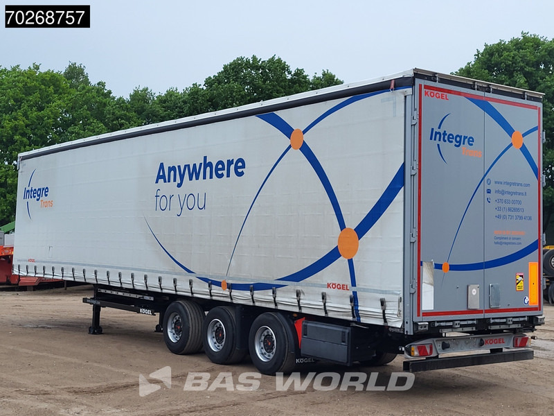 Kögel S24-1 3 axles Mega SAF Anti Vandalism - Semi-reboque de lona: foto 2 Kögel S24-1 3 axles Mega SAF Anti Vandalism - Semi-reboque de lona: foto 2