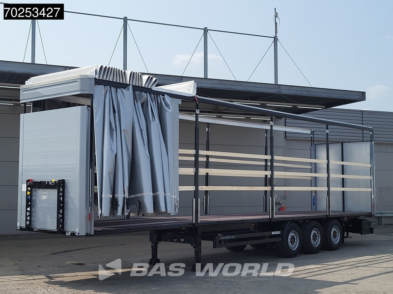 Kögel S24-1 3 axles NEW HUBDACH Liftachse Lifting+ Sliding Roof - Semi-reboque de lona: foto 2 Kögel S24-1 3 axles NEW HUBDACH Liftachse Lifting+ Sliding Roof - Semi-reboque de lona: foto 2