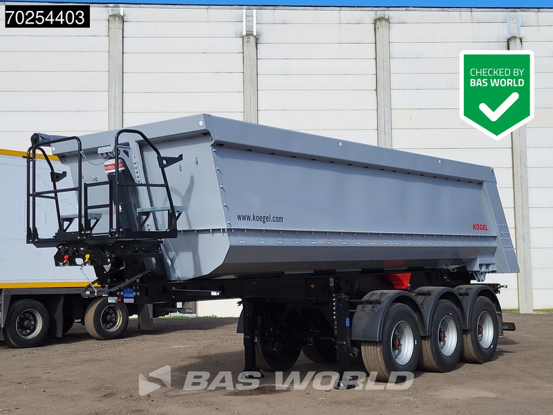 Kögel SKM24 3 axles NEW Direkt verfügbar Liftachse 26m3 - Semi-reboque basculante: foto 1 Kögel SKM24 3 axles NEW Direkt verfügbar Liftachse 26m3 - Semi-reboque basculante: foto 1