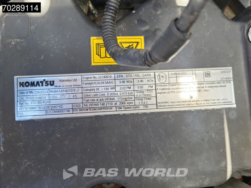 Escavadora de rastos Komatsu HB215 LC -2: foto 19