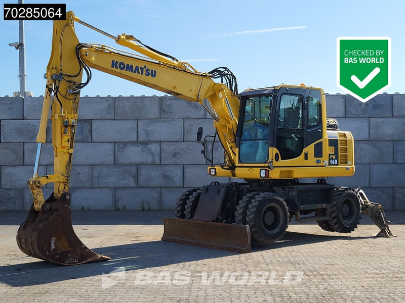 Komatsu PW148 -8 - Escavadeira de rodas: foto 1 Komatsu PW148 -8 - Escavadeira de rodas: foto 1