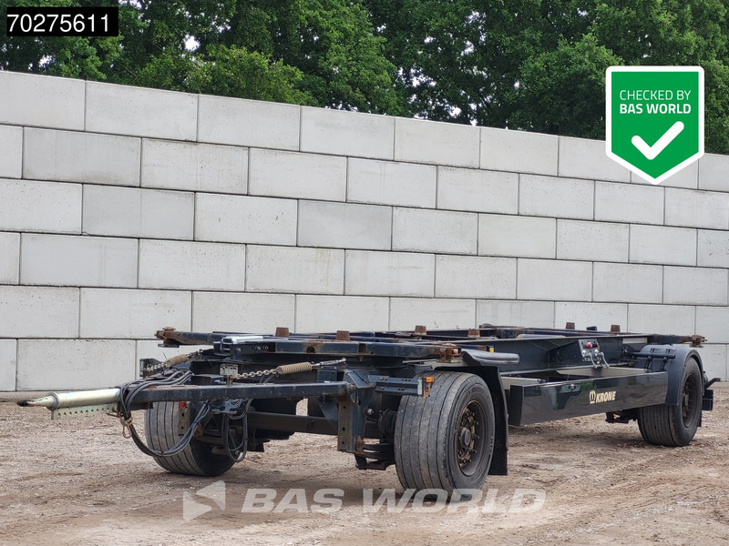 Krone AZ - Reboque transportador de contêineres/ Caixa móvel: foto 1 Krone AZ - Reboque transportador de contêineres/ Caixa móvel: foto 1