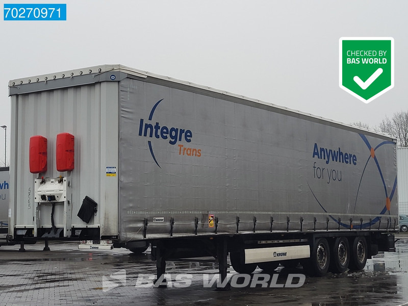 Krone SD 3 axles Anti-Vandalimus-Plane - Semi-reboque de lona: foto 1 Krone SD 3 axles Anti-Vandalimus-Plane - Semi-reboque de lona: foto 1
