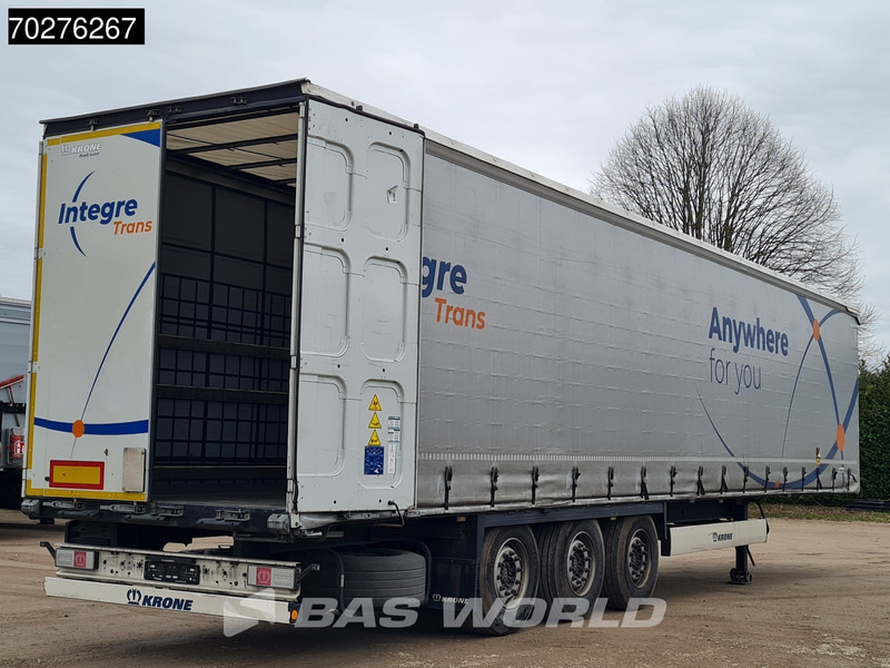 Krone SD 3 axles Edscha Anti Vandalismus plane - Semi-reboque de lona: foto 5 Krone SD 3 axles Edscha Anti Vandalismus plane - Semi-reboque de lona: foto 5