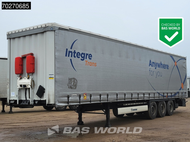 Krone SD 3 axles - Semi-reboque de lona: foto 1 Krone SD 3 axles - Semi-reboque de lona: foto 1