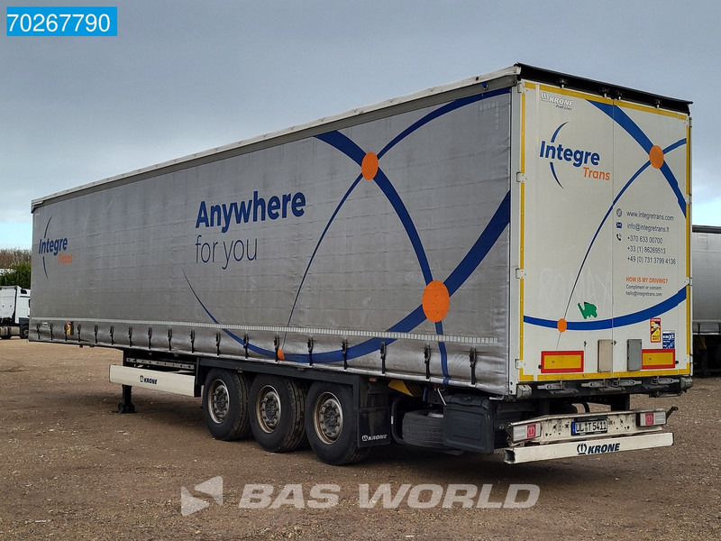 Krone SD 3 axles Sliding Roof Anti Vandalism - Semi-reboque de lona: foto 2 Krone SD 3 axles Sliding Roof Anti Vandalism - Semi-reboque de lona: foto 2