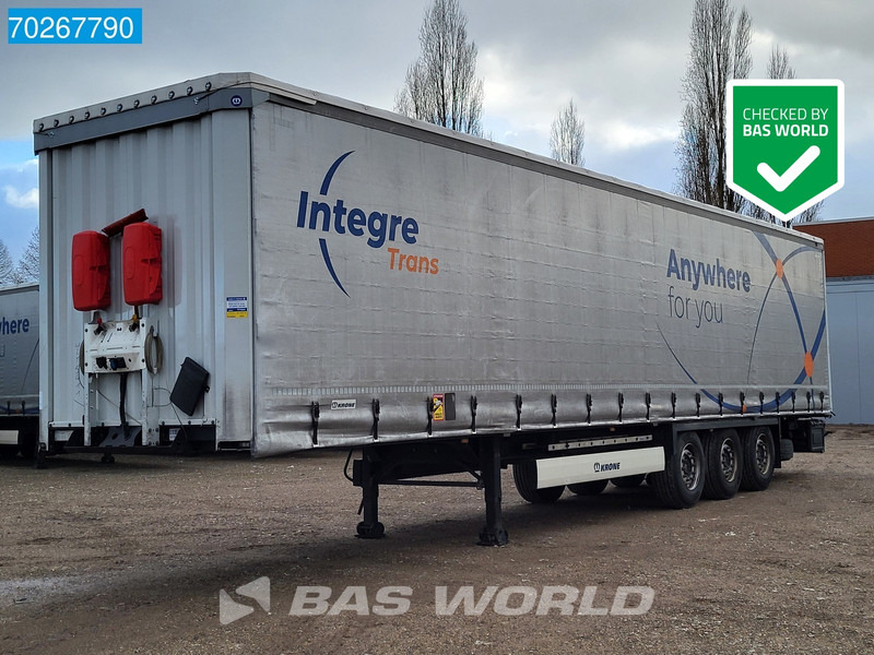 Krone SD 3 axles Sliding Roof Anti Vandalism - Semi-reboque de lona: foto 1 Krone SD 3 axles Sliding Roof Anti Vandalism - Semi-reboque de lona: foto 1