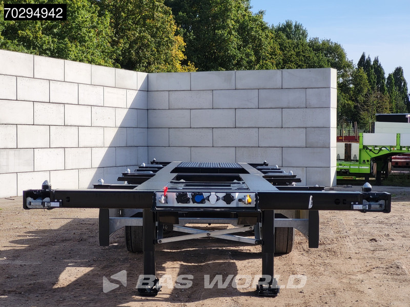 Krone SD NEW 20ft 30ft 40ft Liftachse - Semi-reboque transportador de contêineres/ Caixa móvel: foto 5 Krone SD NEW 20ft 30ft 40ft Liftachse - Semi-reboque transportador de contêineres/ Caixa móvel: foto 5