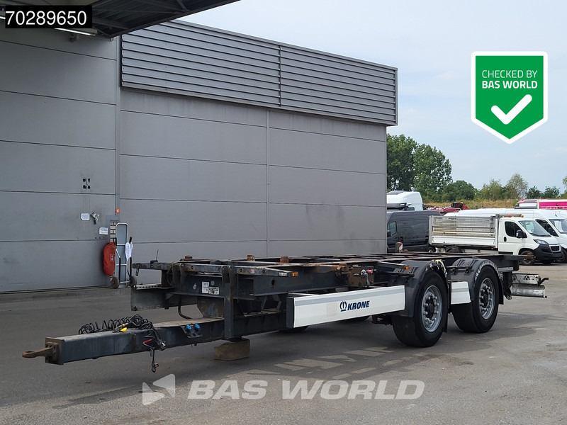Krone ZZ NL-Trailer 20ft - Reboque transportador de contêineres/ Caixa móvel: foto 1 Krone ZZ NL-Trailer 20ft - Reboque transportador de contêineres/ Caixa móvel: foto 1