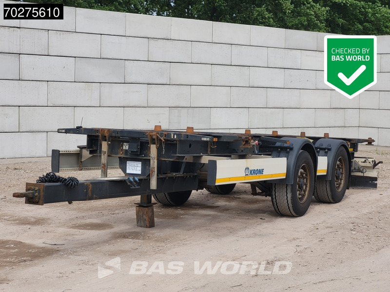 Reboque plataforma/ Caixa aberta Krone ZZ20A: foto 1