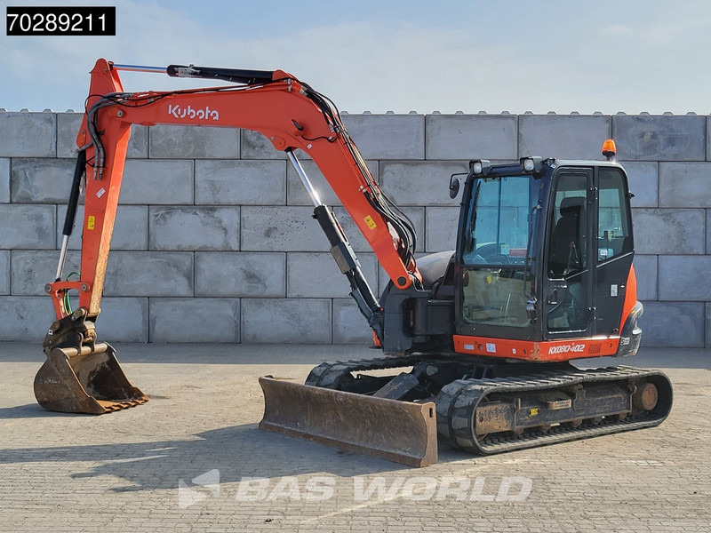 Kubota KX080-4 - Mini escavadeira: foto 2 Kubota KX080-4 - Mini escavadeira: foto 2