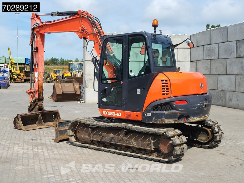 Kubota KX080 -4a - Mini escavadeira: foto 3 Kubota KX080 -4a - Mini escavadeira: foto 3