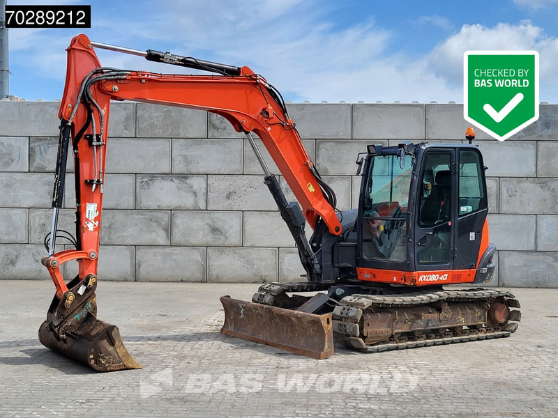 Kubota KX080 -4a - Mini escavadeira: foto 1 Kubota KX080 -4a - Mini escavadeira: foto 1