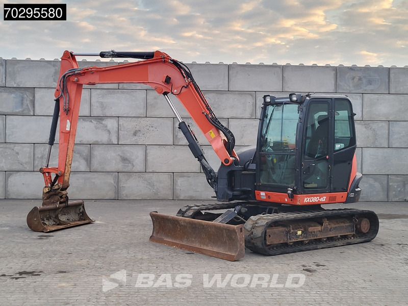 Kubota KX080-4a - Mini escavadeira: foto 2 Kubota KX080-4a - Mini escavadeira: foto 2