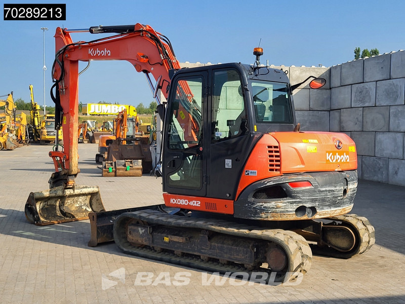 Kubota KX080-4a2 A/C - Mini escavadeira: foto 3 Kubota KX080-4a2 A/C - Mini escavadeira: foto 3
