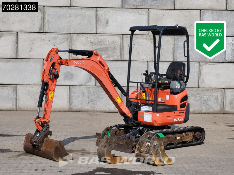Kubota U17-3a 3 BUCKETS - Mini escavadeira: foto 1 Kubota U17-3a 3 BUCKETS - Mini escavadeira: foto 1