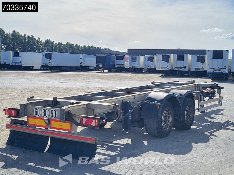 Lecitrailer R2EC BDF 20ft SAF - Reboque transportador de contêineres/ Caixa móvel: foto 5 Lecitrailer R2EC BDF 20ft SAF - Reboque transportador de contêineres/ Caixa móvel: foto 5