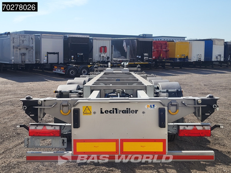 Lecitrailer SR3EC 3 axles UNUSED Liftachse Multi'45 - Semi-reboque transportador de contêineres/ Caixa móvel: foto 3 Lecitrailer SR3EC 3 axles UNUSED Liftachse Multi'45 - Semi-reboque transportador de contêineres/ Caixa móvel: foto 3