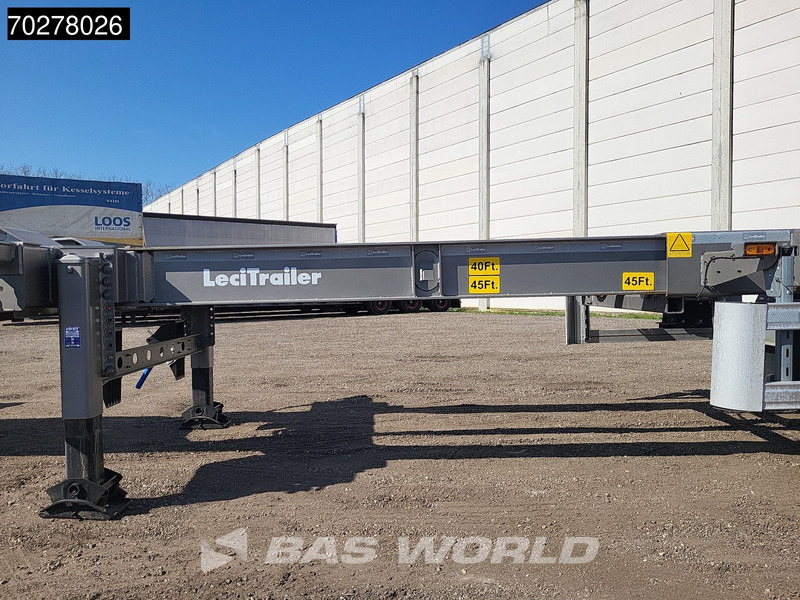 Lecitrailer SR3EC 3 axles UNUSED Liftachse Multi'45 - Semi-reboque transportador de contêineres/ Caixa móvel: foto 5 Lecitrailer SR3EC 3 axles UNUSED Liftachse Multi'45 - Semi-reboque transportador de contêineres/ Caixa móvel: foto 5