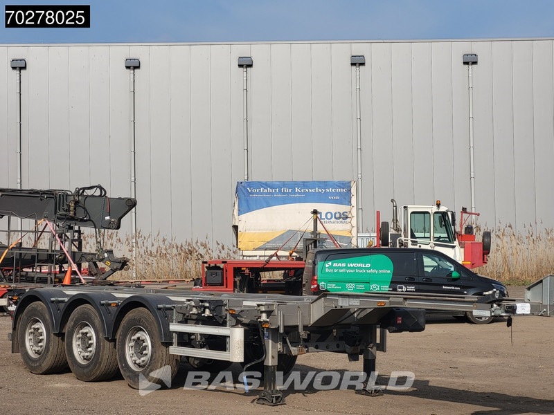 Lecitrailer SR3EC 3 axles UNUSED Liftachse Multi'45 - Semi-reboque transportador de contêineres/ Caixa móvel: foto 3 Lecitrailer SR3EC 3 axles UNUSED Liftachse Multi'45 - Semi-reboque transportador de contêineres/ Caixa móvel: foto 3