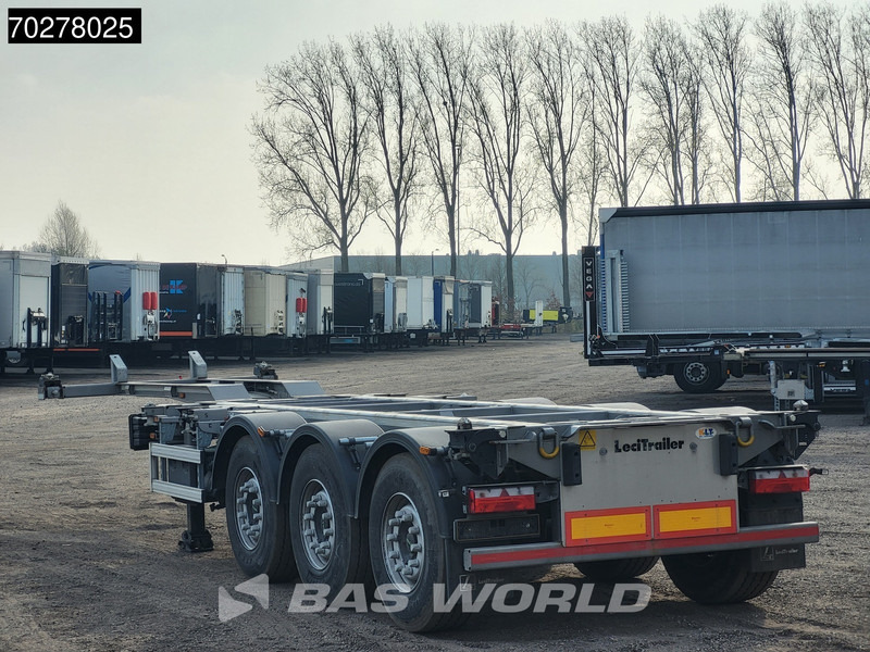 Lecitrailer SR3EC 3 axles UNUSED Liftachse Multi'45 - Semi-reboque transportador de contêineres/ Caixa móvel: foto 2 Lecitrailer SR3EC 3 axles UNUSED Liftachse Multi'45 - Semi-reboque transportador de contêineres/ Caixa móvel: foto 2