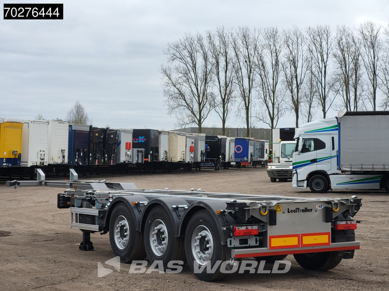 Lecitrailer SR3EC 3 axles UNUSED Liftachse Multi'45 - Semi-reboque transportador de contêineres/ Caixa móvel: foto 2 Lecitrailer SR3EC 3 axles UNUSED Liftachse Multi'45 - Semi-reboque transportador de contêineres/ Caixa móvel: foto 2
