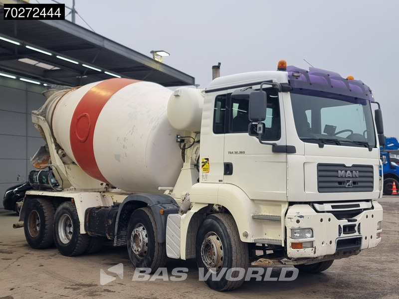MAN TGA 32.360 8X4 Stetter 9m3 Steelsuspension Euro 4 - Camião betoneira: foto 3 MAN TGA 32.360 8X4 Stetter 9m3 Steelsuspension Euro 4 - Camião betoneira: foto 3