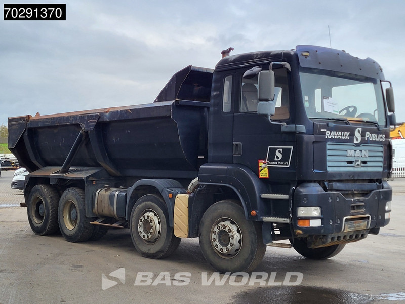 MAN TGA 35.480 8X4 BROKEN ENGINE! 16m3 tipper Steel suspension Manual Retarder Euro 2 - Camião basculante: foto 5 MAN TGA 35.480 8X4 BROKEN ENGINE! 16m3 tipper Steel suspension Manual Retarder Euro 2 - Camião basculante: foto 5