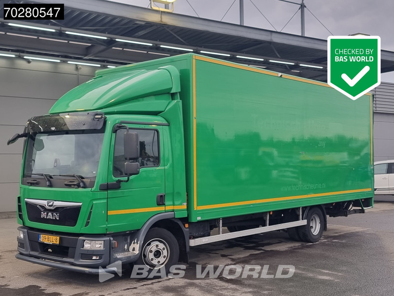 MAN TGL 10.190 4X2 10tonner NL-Truck Ladebordwand Automatic Euro 6 - Camião furgão: foto 1 MAN TGL 10.190 4X2 10tonner NL-Truck Ladebordwand Automatic Euro 6 - Camião furgão: foto 1