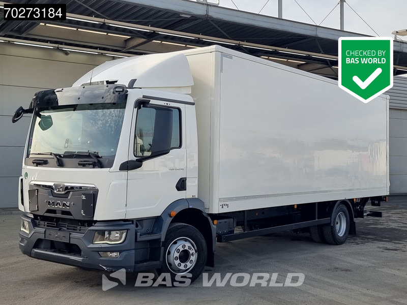 MAN TGM 15.290 4X2 15tonner Automatic Ladebordwand Euro 6 - Camião furgão: foto 1 MAN TGM 15.290 4X2 15tonner Automatic Ladebordwand Euro 6 - Camião furgão: foto 1