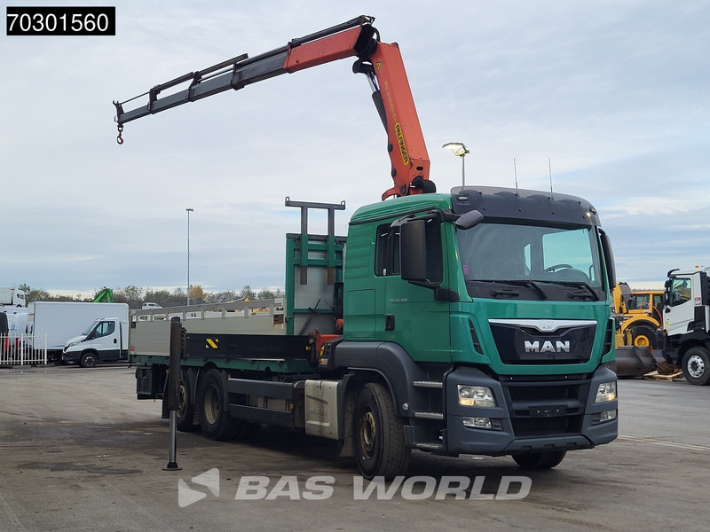 MAN TGS 26.400 6X2 Palfinger PK23001 EH Crane Kran Remote Retarder Euro 6 - Camião de caixa aberta/ Plataforma, Camião grua: foto 3 MAN TGS 26.400 6X2 Palfinger PK23001 EH Crane Kran Remote Retarder Euro 6 - Camião de caixa aberta/ Plataforma, Camião grua: foto 3