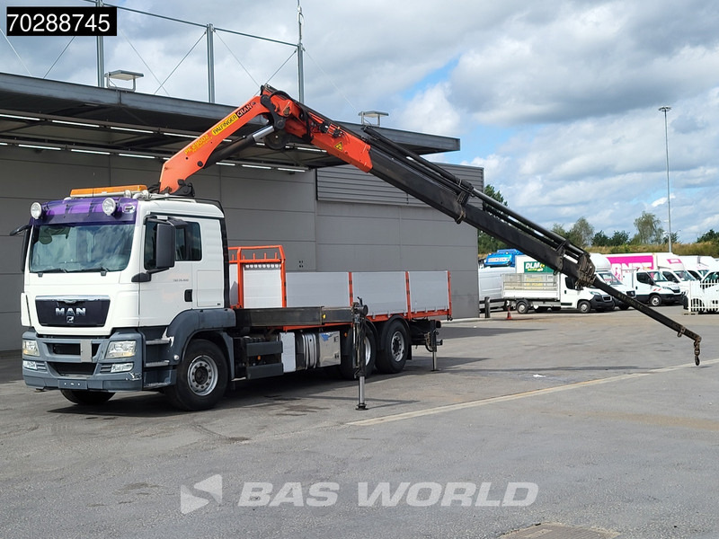 MAN TGS 26.400 TGS 6X2 Palfinger PK29002 Crane Kran 2.5Tons Winch Lift+steering Euro 4 - Camião de caixa aberta/ Plataforma, Camião grua: foto 3 MAN TGS 26.400 TGS 6X2 Palfinger PK29002 Crane Kran 2.5Tons Winch Lift+steering Euro 4 - Camião de caixa aberta/ Plataforma, Camião grua: foto 3