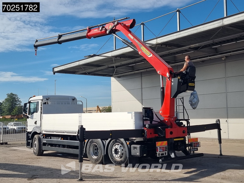 MAN TGS 26.440 6X2 NEW NL-Truck Palfinger PK 20.501 L TEC3 Kran Crane Baustoff Euro 6 - Camião de caixa aberta/ Plataforma, Camião grua: foto 2 MAN TGS 26.440 6X2 NEW NL-Truck Palfinger PK 20.501 L TEC3 Kran Crane Baustoff Euro 6 - Camião de caixa aberta/ Plataforma, Camião grua: foto 2