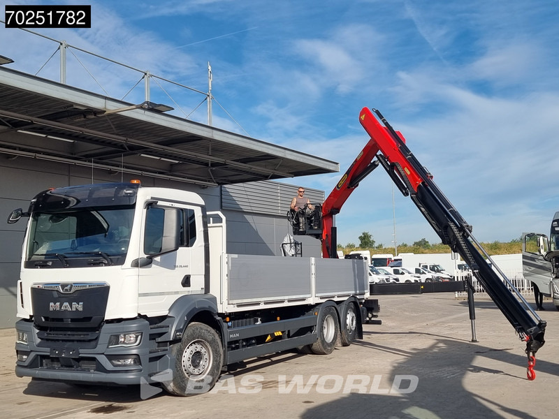 MAN TGS 26.440 6X2 NEW NL-Truck Palfinger PK 20.501 L TEC3 Kran Crane Baustoff Euro 6 - Camião de caixa aberta/ Plataforma, Camião grua: foto 5 MAN TGS 26.440 6X2 NEW NL-Truck Palfinger PK 20.501 L TEC3 Kran Crane Baustoff Euro 6 - Camião de caixa aberta/ Plataforma, Camião grua: foto 5