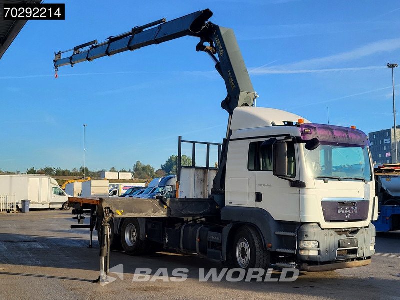 MAN TGS 26.440 6X4 Palfinger PK36002 Crane Retarder Steelsuspension Manual Euro 4 - Camião de caixa aberta/ Plataforma, Camião grua: foto 3 MAN TGS 26.440 6X4 Palfinger PK36002 Crane Retarder Steelsuspension Manual Euro 4 - Camião de caixa aberta/ Plataforma, Camião grua: foto 3