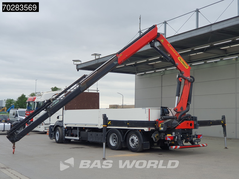 MAN TGS 26.470 6X2 Palfinger PK22002-EH Kran Crane Liftachse Navi Euro 6 - Camião de caixa aberta/ Plataforma, Camião grua: foto 5 MAN TGS 26.470 6X2 Palfinger PK22002-EH Kran Crane Liftachse Navi Euro 6 - Camião de caixa aberta/ Plataforma, Camião grua: foto 5
