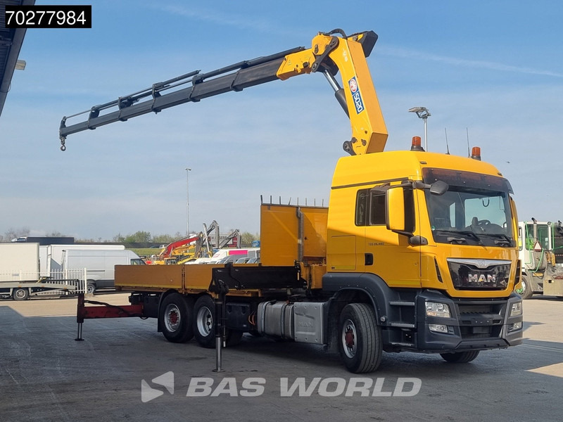 Camião de caixa aberta/ Plataforma, Camião grua MAN TGS 26.480 6X4 HMF 5020 K6 Crane Kran 6x2H4 Hydrodrive Euro 6: foto 8 Camião de caixa aberta/ Plataforma, Camião grua MAN TGS 26.480 6X4 HMF 5020 K6 Crane Kran 6x2H4 Hydrodrive Euro 6: foto 8