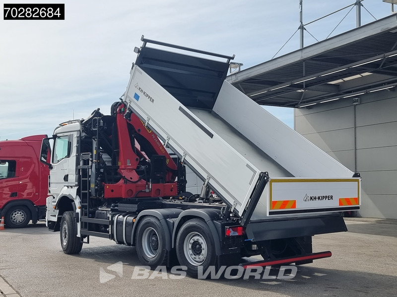 MAN TGS 28.520 6X4 Palfinger PK24001 SLD 5 Kran 2-way tipper Retarder Big-Axle Liftachse Euro 6 - Camião basculante, Camião grua: foto 2 MAN TGS 28.520 6X4 Palfinger PK24001 SLD 5 Kran 2-way tipper Retarder Big-Axle Liftachse Euro 6 - Camião basculante, Camião grua: foto 2