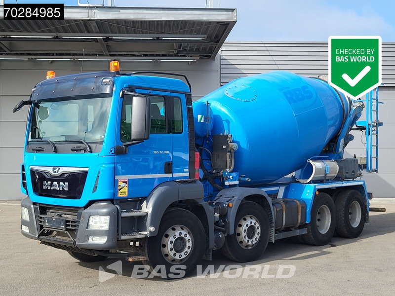 MAN TGS 32.360 8X4 Stetter 9m3 Mixer Full Steel Euro 6 - Camião betoneira: foto 1 MAN TGS 32.360 8X4 Stetter 9m3 Mixer Full Steel Euro 6 - Camião betoneira: foto 1