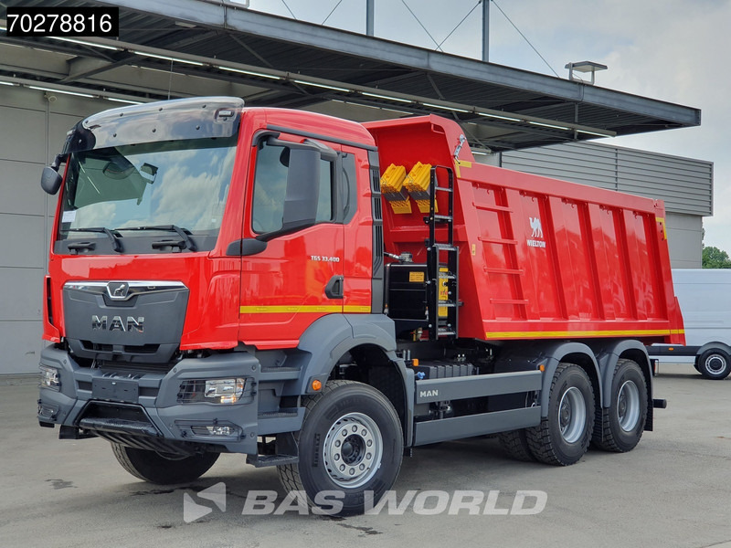 MAN TGS 33.400 6X4 NEW! 16m3 Wielton tipper Manual Body heating Big-Axle Euro 5 - Camião basculante: foto 3 MAN TGS 33.400 6X4 NEW! 16m3 Wielton tipper Manual Body heating Big-Axle Euro 5 - Camião basculante: foto 3