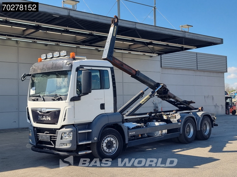MAN TGS 33.440 6X4 20tons Palfinger T20-31 MPA hooklift Big-Axle Euro 6 - Camião polibenne: foto 1 MAN TGS 33.440 6X4 20tons Palfinger T20-31 MPA hooklift Big-Axle Euro 6 - Camião polibenne: foto 1