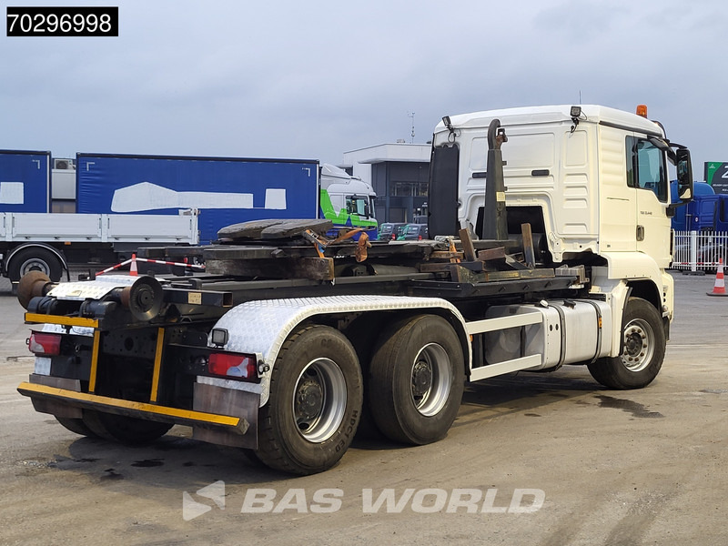 MAN TGS 33.440 6X4 AJK hooklift with 5th wheel Wechselsystem Manual Big-Axle Euro 5 - Camião polibenne: foto 5 MAN TGS 33.440 6X4 AJK hooklift with 5th wheel Wechselsystem Manual Big-Axle Euro 5 - Camião polibenne: foto 5