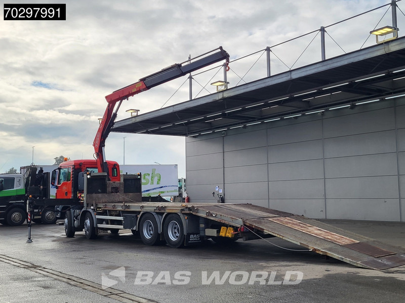 MAN TGS 35.360 TGS 8X2 Fassi F235A.0.22 Crane Kran Winch Hydraulic ramp Lift-Axle Navi Euro 6 - Camião de caixa aberta/ Plataforma, Camião grua: foto 3 MAN TGS 35.360 TGS 8X2 Fassi F235A.0.22 Crane Kran Winch Hydraulic ramp Lift-Axle Navi Euro 6 - Camião de caixa aberta/ Plataforma, Camião grua: foto 3
