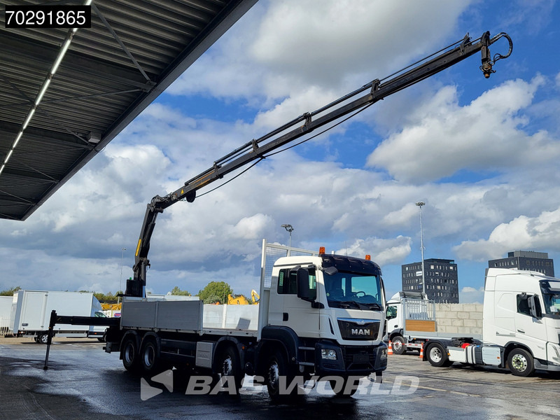 MAN TGS 35.400 8X4 Palfinger PK23002 SH Kran Crane Big-Axle Euro 6 - Camião de caixa aberta/ Plataforma, Camião grua: foto 3 MAN TGS 35.400 8X4 Palfinger PK23002 SH Kran Crane Big-Axle Euro 6 - Camião de caixa aberta/ Plataforma, Camião grua: foto 3