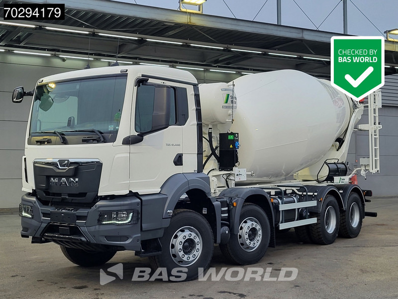 MAN TGS 41.440 8X4 NEW! 12m3 Stetter Mixer Big-Axle Steelsuspension Automatic Euro 6 - Camião betoneira: foto 1 MAN TGS 41.440 8X4 NEW! 12m3 Stetter Mixer Big-Axle Steelsuspension Automatic Euro 6 - Camião betoneira: foto 1